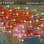 Heatwave Continues To Spread Across The United States Of America