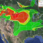 Heavy Smoke Continues To Spread Across Northwest And North Central US