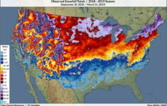 Here s A Look At Seasonal Snowfall Across The United States This Winter
