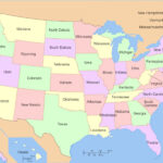 High Resolution United States Map USA Hd 1680x1050 Background ID