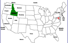 Idaho Maps Series View Of Idaho In United States The IDGenWeb Project