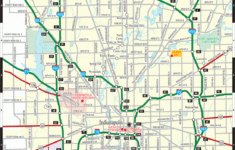 Indianapolis Road Map