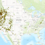 Interactive Map Of Thermal Springs In The United States American