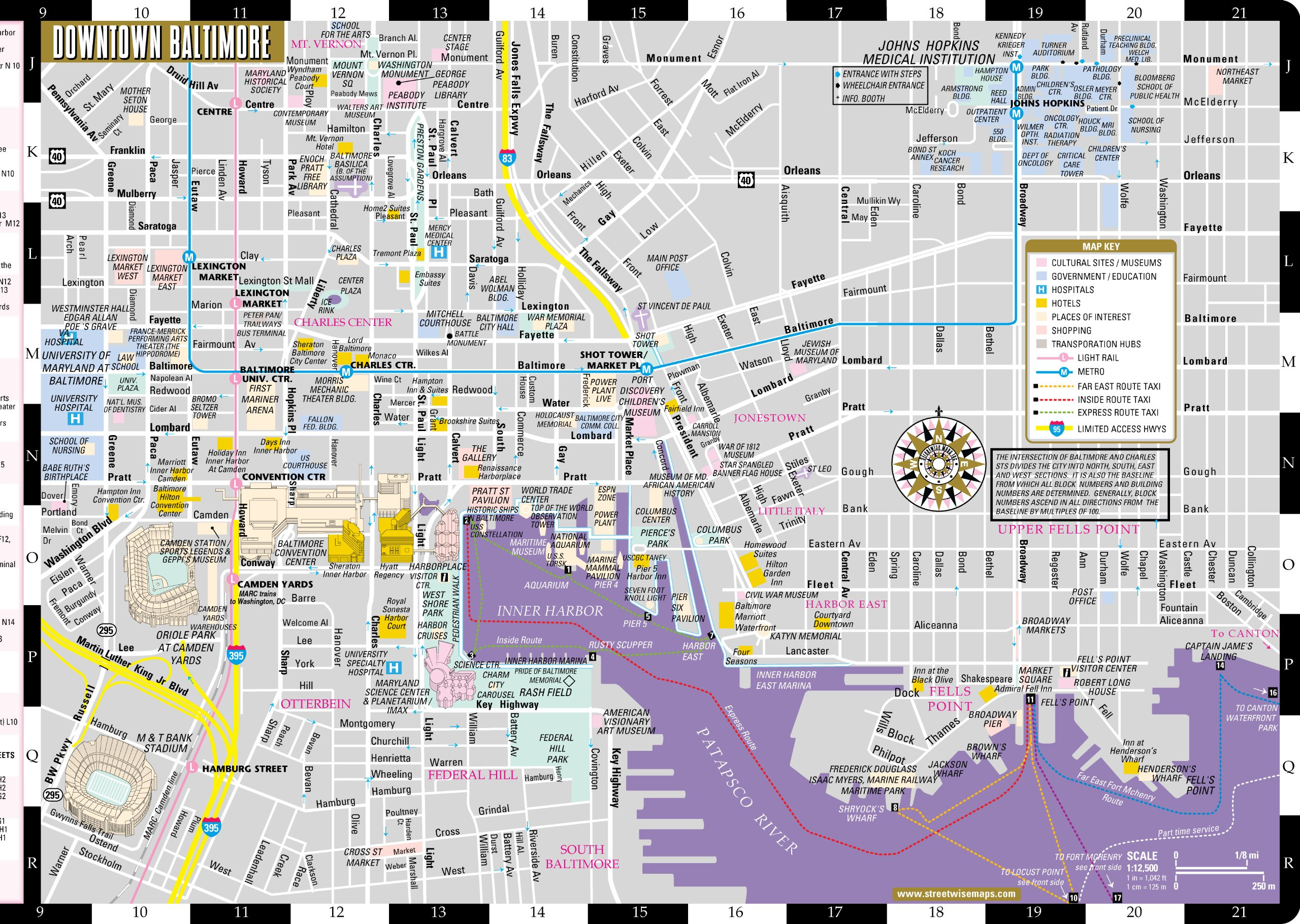 Large Baltimore Maps For Free Download And Print High Resolution And 