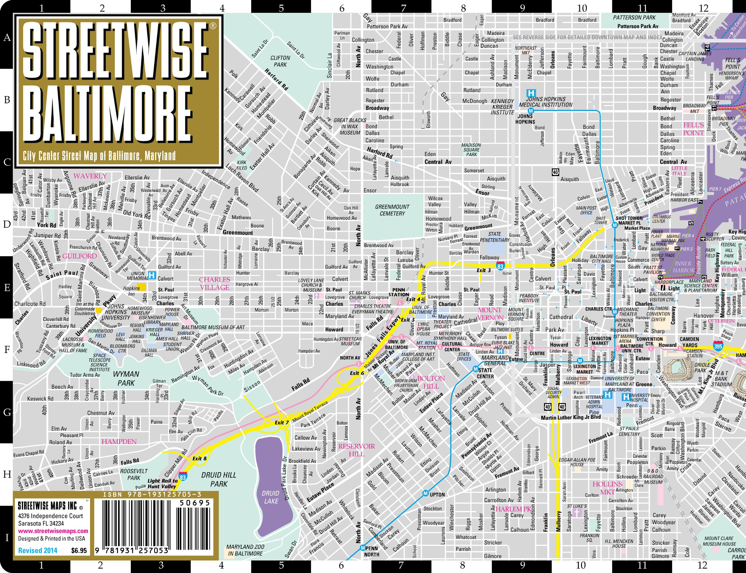 Large Baltimore Maps For Free Download And Print High Resolution And 