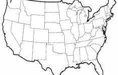 Large Blank Us Map Worksheet Printable ClipArt Best