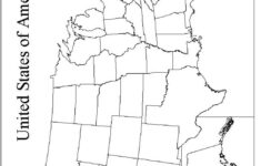 large printable blank united states map printable us maps Large Printable Blank United States Map Printable US Maps