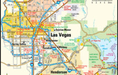 Las Vegas Nevada Area Map