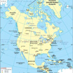 Latitude And Longitude Maps Of North American Countries Time Zone Map
