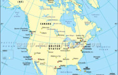 Latitude And Longitude Maps Of North American Countries Time Zone Map