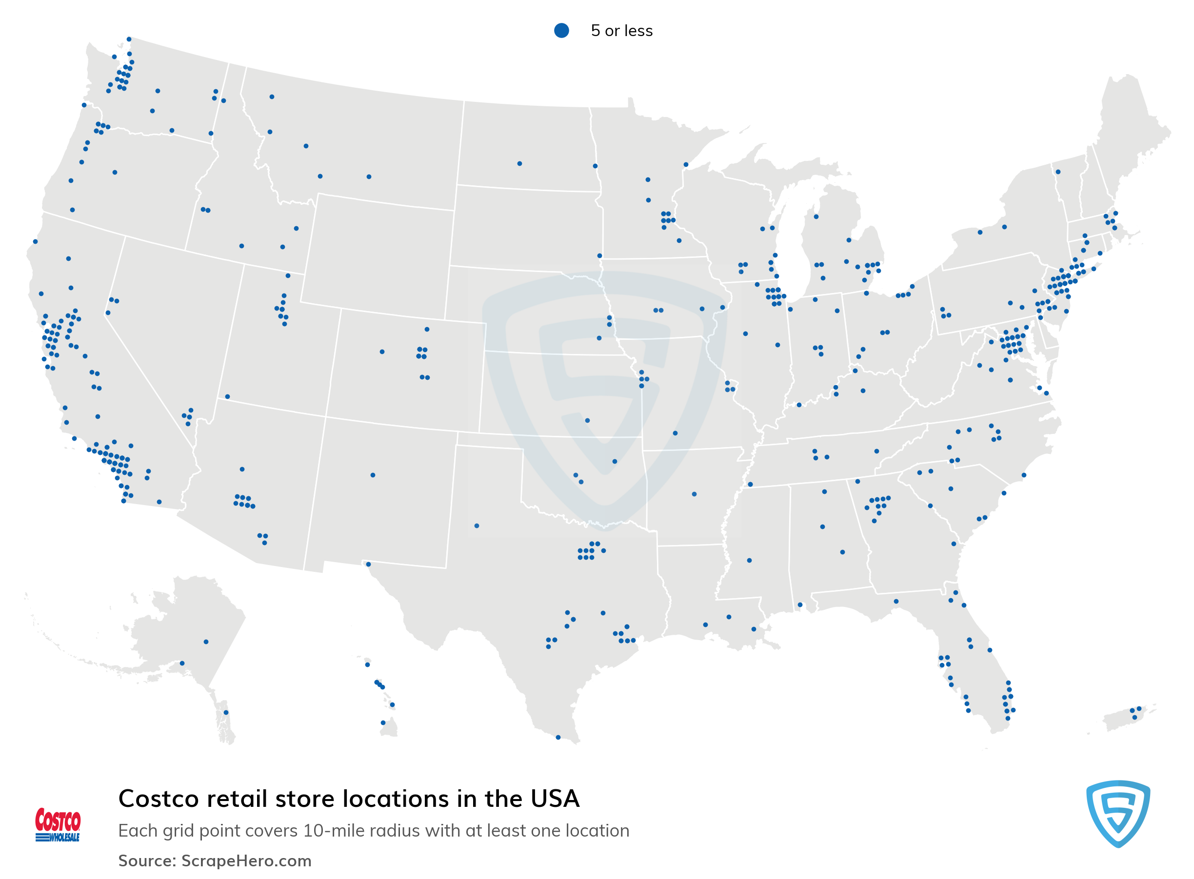 List Of All Costco Store Locations In The USA ScrapeHero Data Store