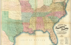 Lloyd s Map Of The Southern States David Rumsey Historical Map