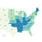 Lung Cancer Map Of US Better Tennessee