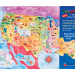 Magnetic USA Map Puzzle Dowling Magnets