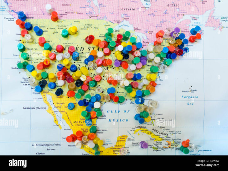 Pin Map Of USA