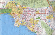 Map Of Los Angeles USA