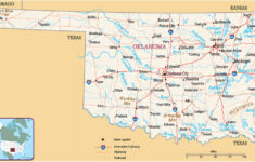 Map Of Oklahoma