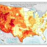 Map Of Potential Geothermal Resources Across The United States