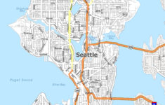 Map Of Seattle Washington GIS Geography