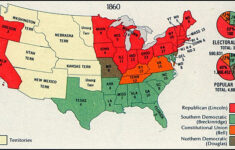 Map Of The 1860 Presidential Election Mrlincolnandfreedom