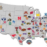 Map Of The Day US College Hoops Map Via NissanUltimateAcces