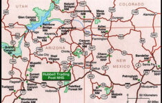 Map Of The Four Corners States Four Corners Arizona Places To Go