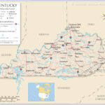 Map Of The State Of Kentucky USA Nations Online Project