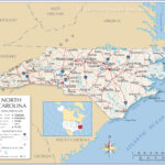 Map Of The State Of North Carolina USA Nations Online Project
