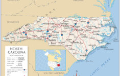Map Of The State Of North Carolina USA Nations Online Project