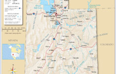 Map Of The State Of Utah USA Nations Online Project