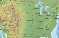 Map Of The United States Mountain Ranges Usa Map 2018