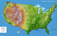 Map Of The United States Nations Online Project