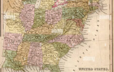 map of the united states of america 1844 stock photo 246965273 alamy 1 Map Of The United States Of America 1844 Stock Photo 246965273 Alamy