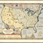 Map Of The United States Showing Boundaries 1784 1844 David Rumsey