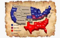 Map Of Usa During Civil War Civil War Confederate States Free