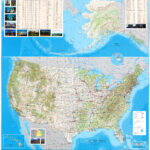 Map Of USA Wall Map Large File Worldofmaps Online Maps And