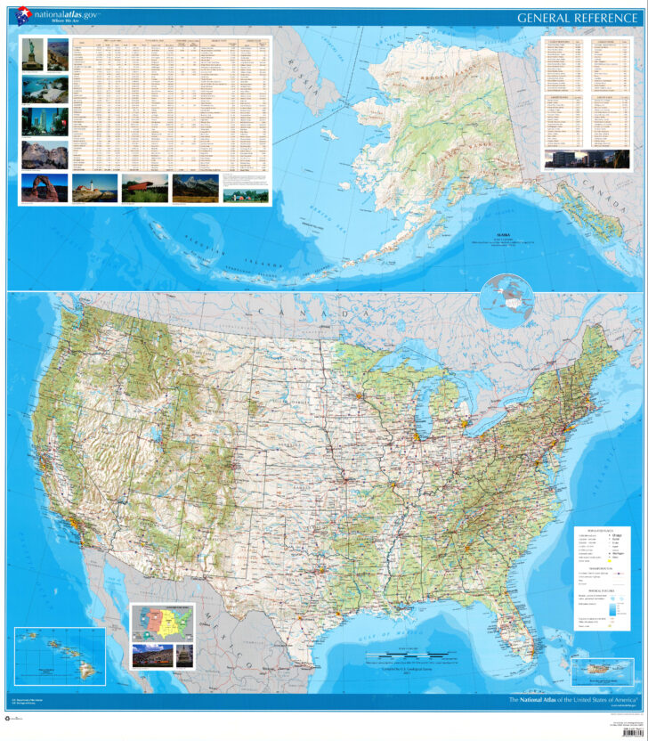 Atlas Map Of USA