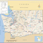 Map Of Washington State USA Nations Online Project