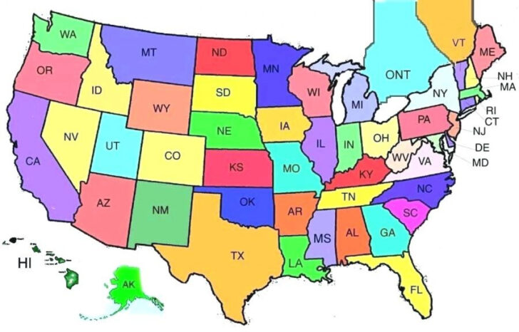 USA Map Game Quiz