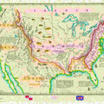 Map Showing Mountain Ranges In Us In 2021 Map Us Geography