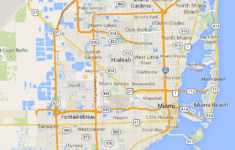 Mapa De Miami TurismoEEUU Plano Condados Calles Sitios Tur sticos