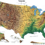 Mapa Topogr Fico Dos Estados Unidos Mapa Topogr Fico Dos Estados