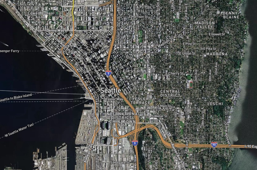 Mapbox Satellite Streets Redesigned Points Of Interest