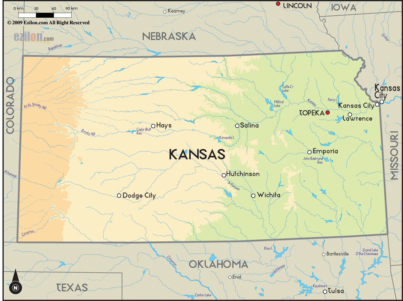 Maps Of Kansas ToursMaps