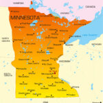 Minnesota Map Guide Of The World