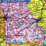 Missouri County Map With Highways