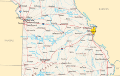 Missouri Reference Map Mapsof