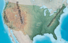 Mountain Ranges In The US 50States