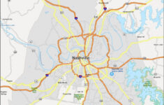 Nashville Map Tennessee GIS Geography