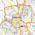 Nashville Map Tennessee GIS Geography